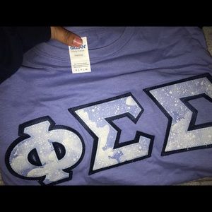 Short sleeve phi sigma sigma tshirt